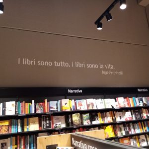 frase libreria feltrinelli
