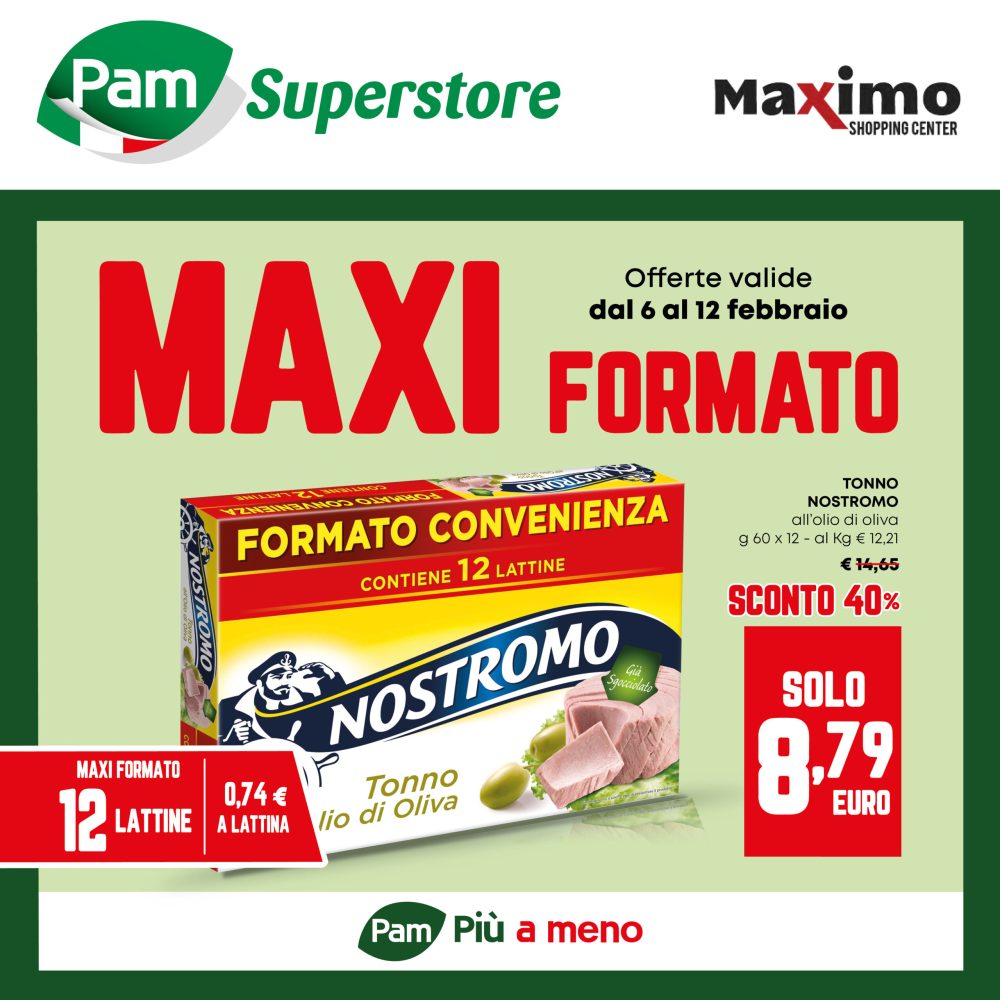 Pam superstore febbraio volantino