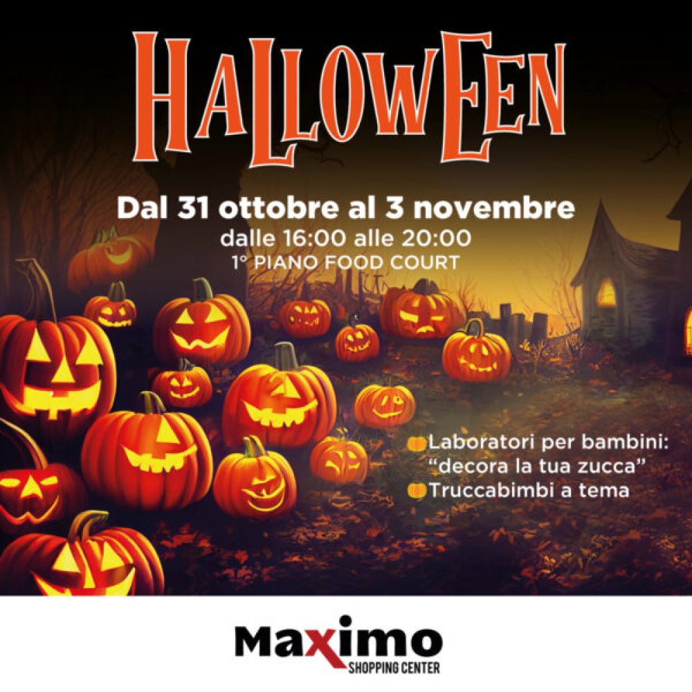 🎃IL VILLAGGIO DELLE ZUCCHE al Maximo Shopping Center!🎃-600x600