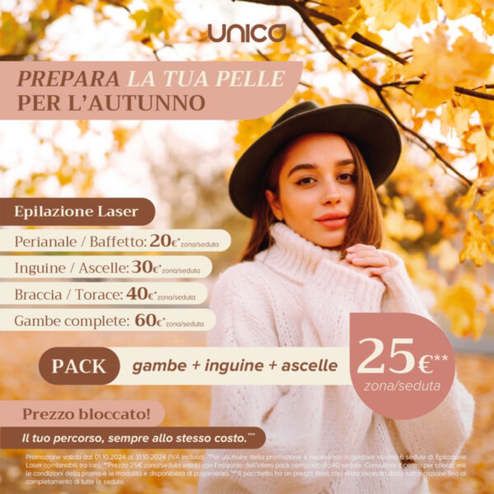 Centri Unico Promo ottobre