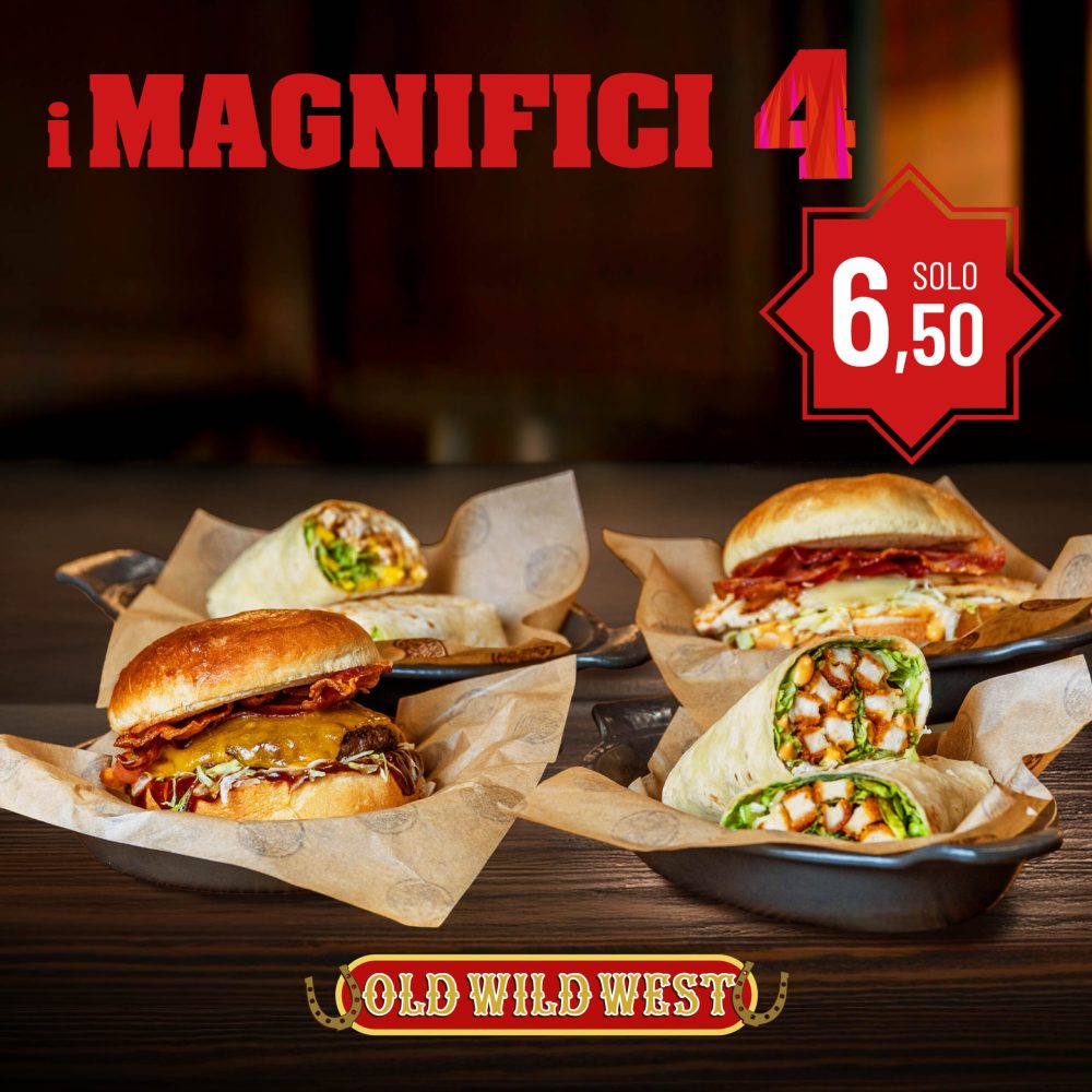 Old Wild West promo giugno luglio