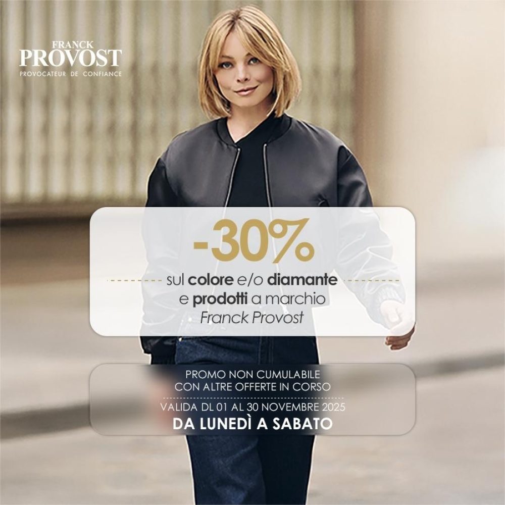 Promo Franck Provost Maximo novembre 2025