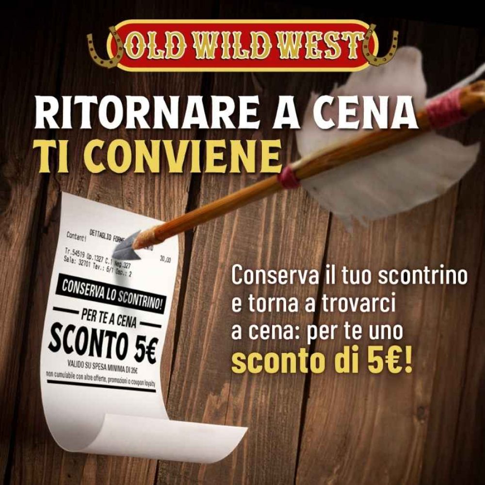 Promo Old Wild West Maximo 2025 Promo Old Wild West Maximo 2025