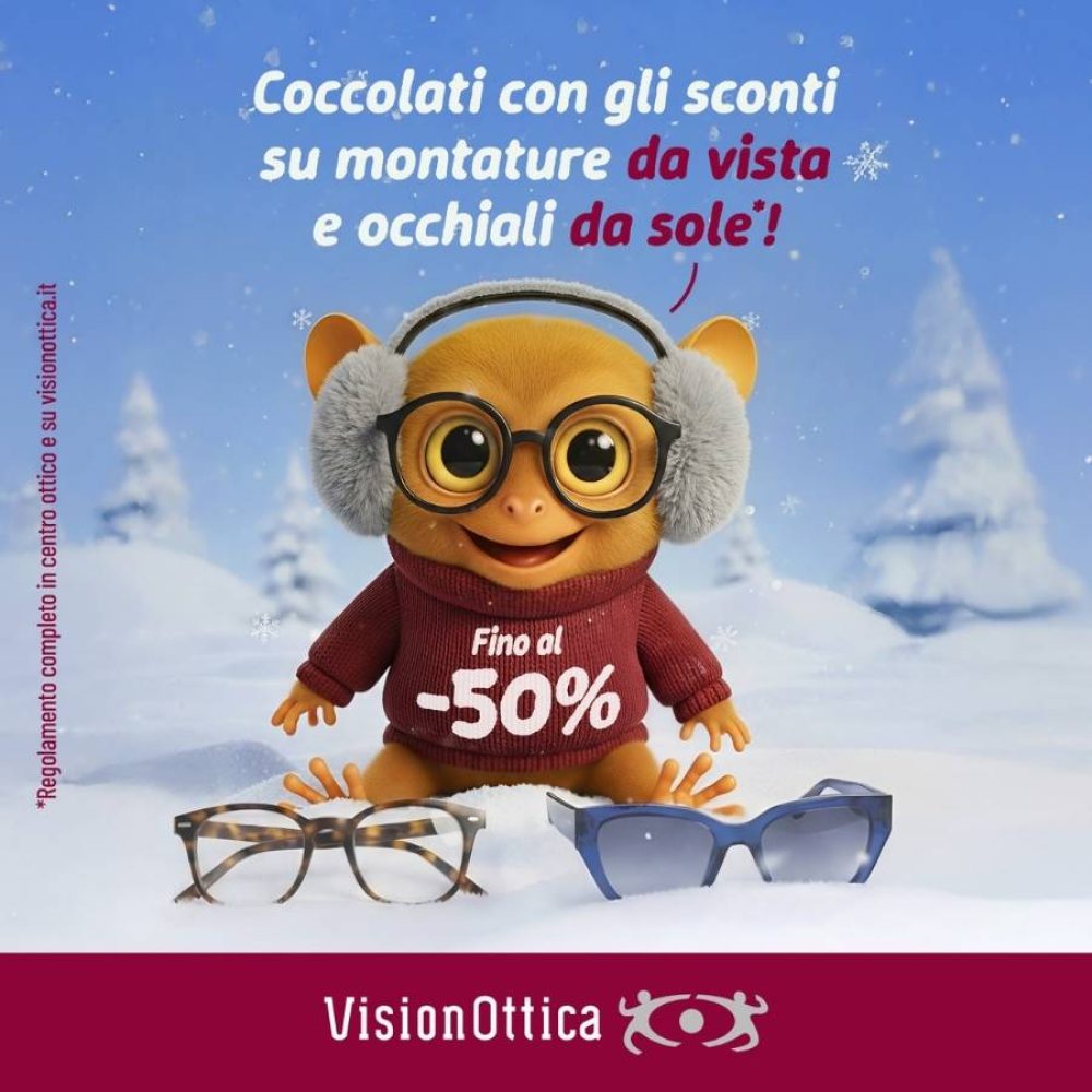 VisionOttica promo gennaio_Maximo