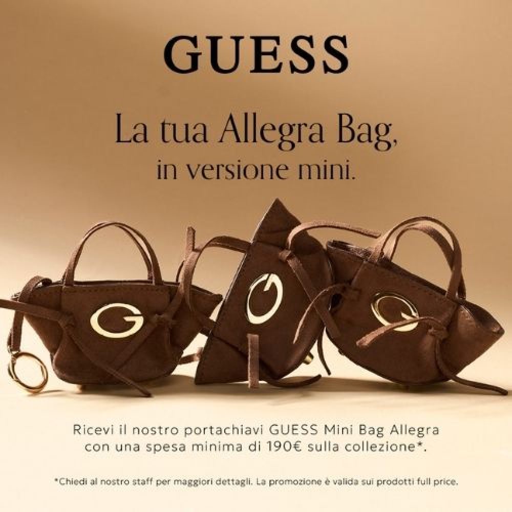 maximo_guess_MINI BAG ALLEGRA KEYCHAIN