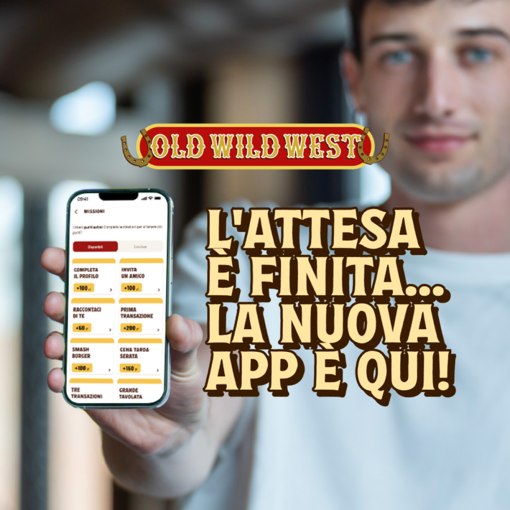 old Wild West nuova APP